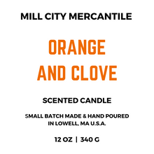 Load image into Gallery viewer, ORANGE AND CLOVE - CANDLE
