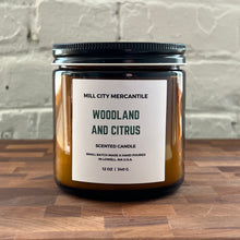 Load image into Gallery viewer, WOODLAND AND CITRUS - CANDLE
